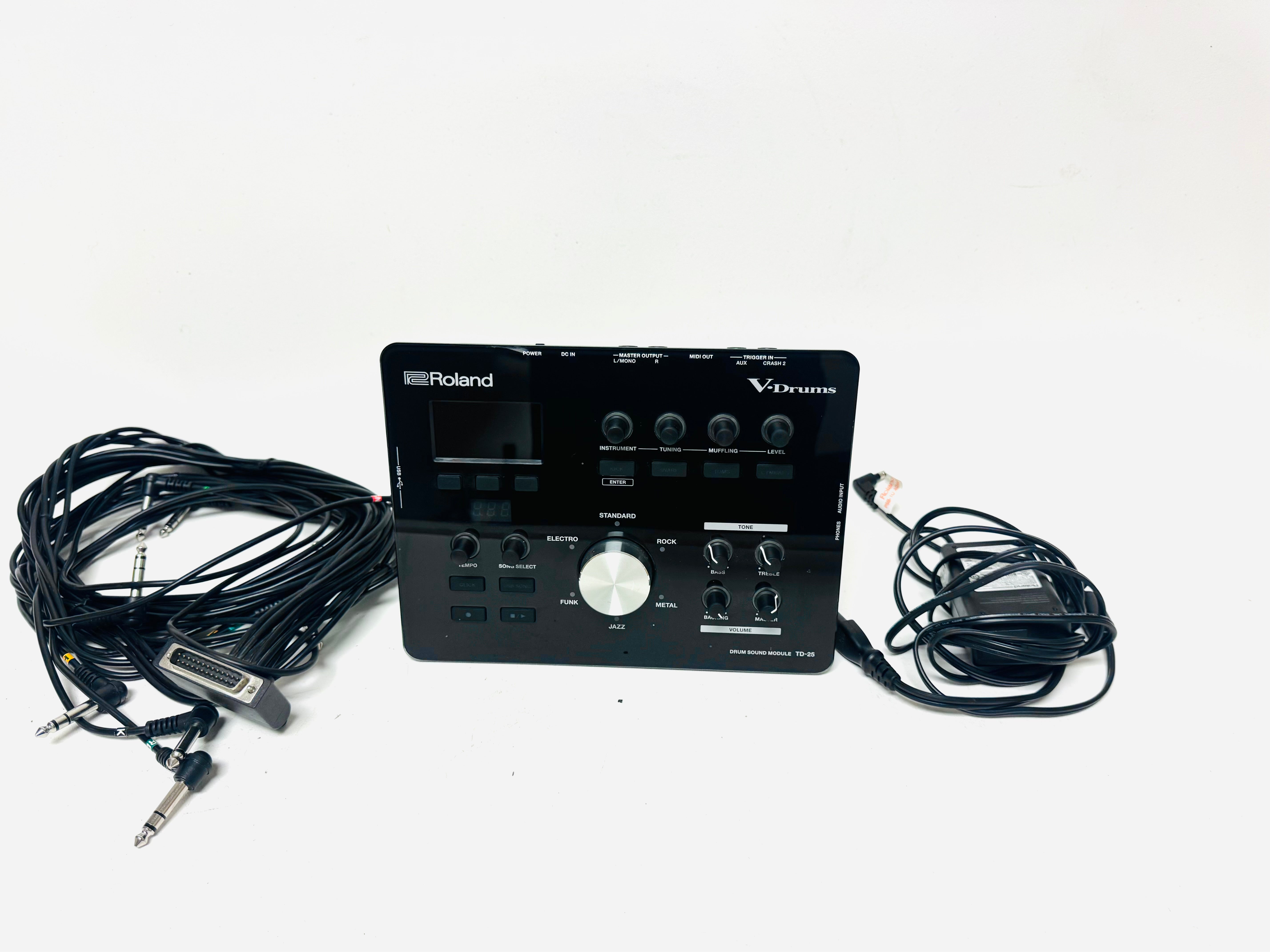 Roland TD-25 Module With Trigger Cables TD25 – Dolby Drums