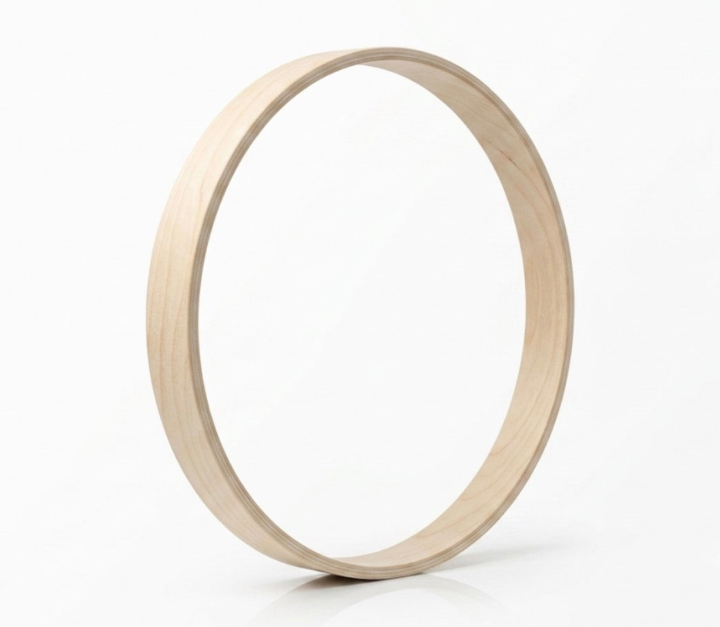 16” Wood Bass Drum Hoop Kick Drum Rim 16 Inch