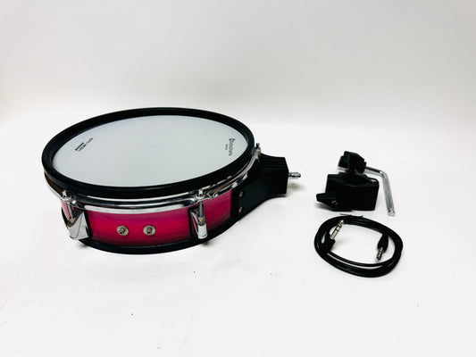 Roland PD-120 12” RED Mesh Dual Zone w Mesh Head Plus Clamp PD120
