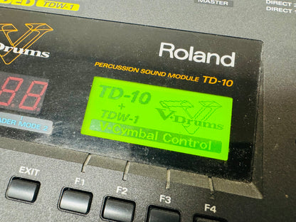 Roland TD-10 Expanded TDW V-Drums Module Power TD10