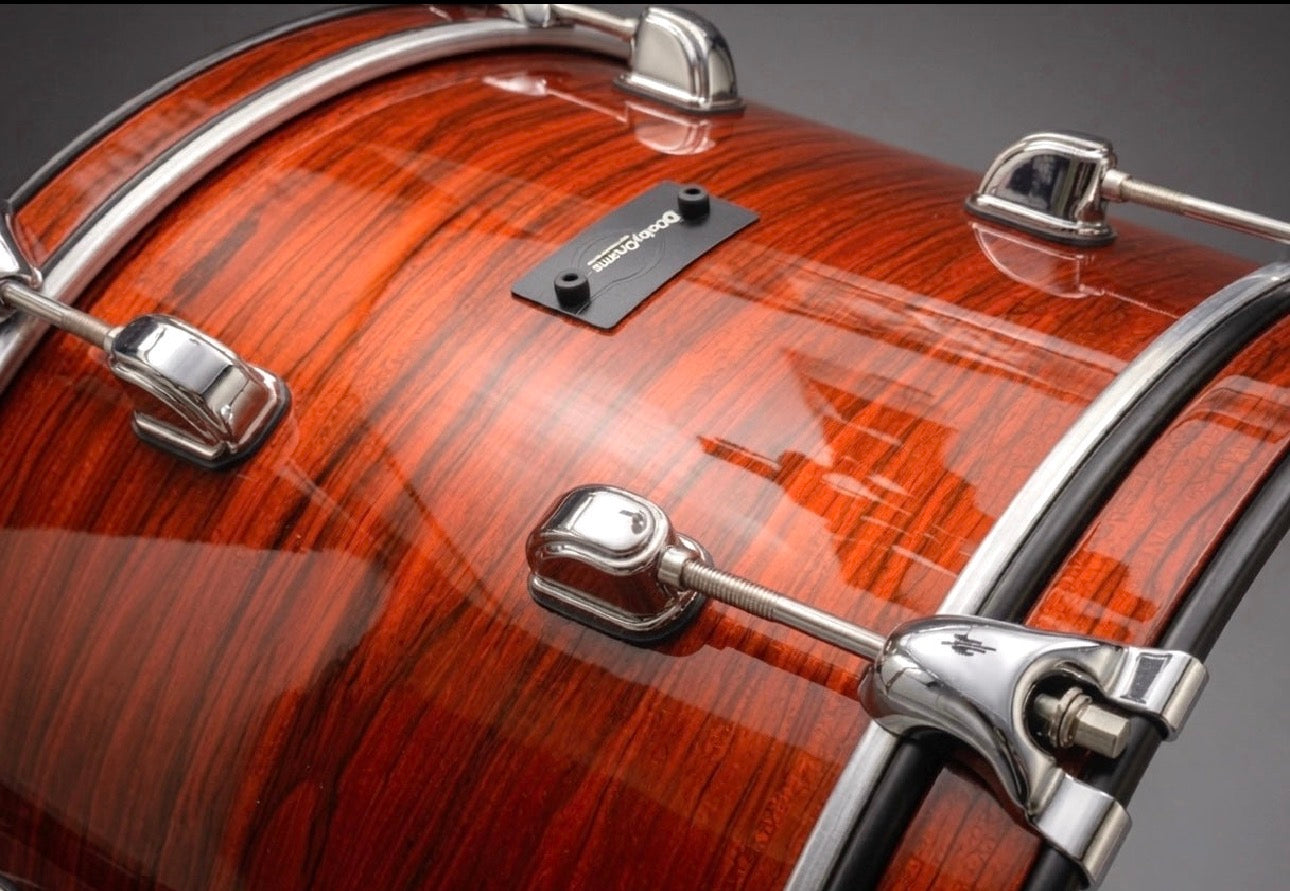 Dolby 20 x 12” Electronic Kick Drum Red Wood Bass for Roland Alesis Lemon