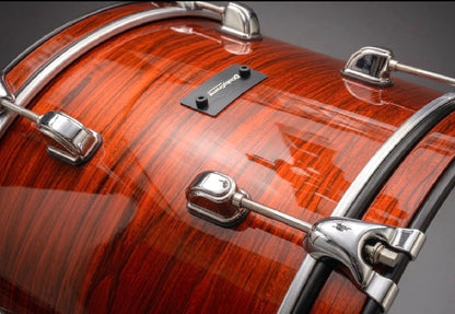 Dolby 20 x 12” Electronic Kick Drum Red Wood Bass for Roland Alesis Lemon