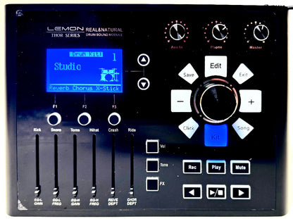 Lemon T1000 E Drum Set White FULL KIT Compatible w Roland A+ Alesis