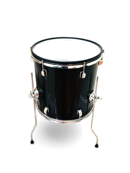 13 x 13” Floor Tom Electronic Full Shell Drum Black for Roland Alesis