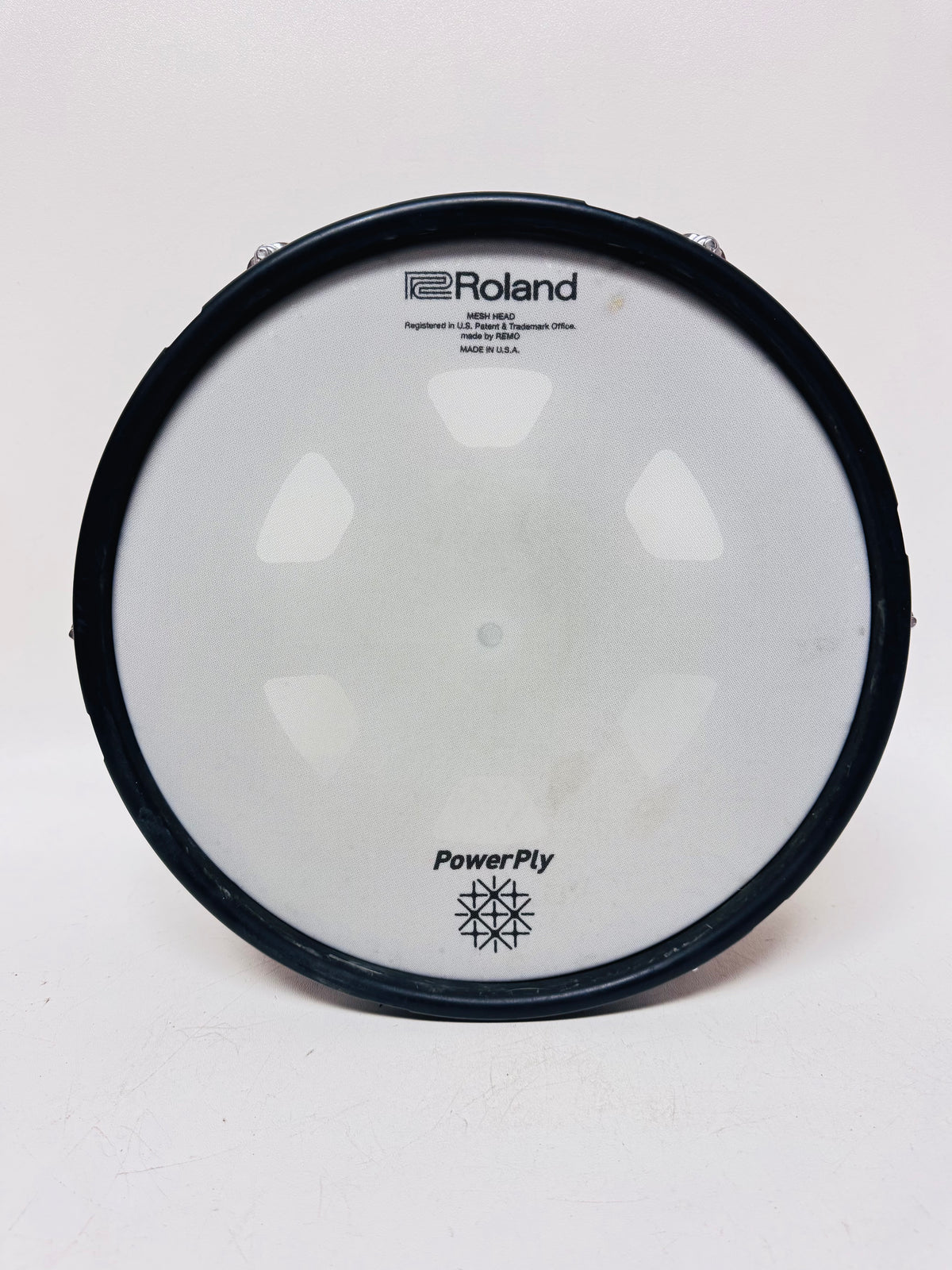 Roland PD-128S-BC 12” Black Chrome Mesh Snare Pad PD128