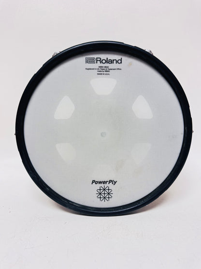 Roland PD-128S-BC 12” Black Chrome Mesh Snare Pad PD128