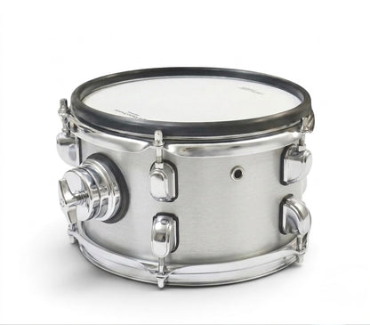 Dolby 8” Electronic White Silver TOM w 3 Triggers for Roland Alesis Drum