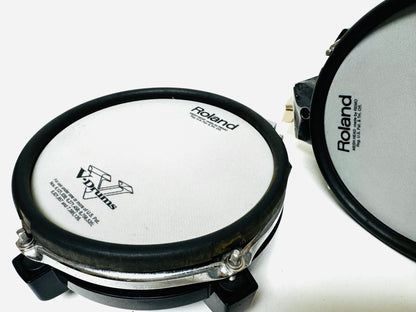 Pair of Roland PD-85 Mesh 8” Tom or Snare Pad PD85