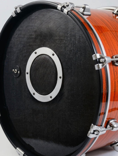 Dolby 20 x 12” Electronic Kick Drum Red Wood Bass for Roland Alesis Lemon