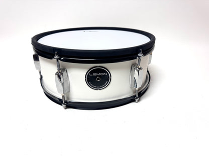 Lemon 13” x 5” Mesh WHITE Snare for Roland or Alesis Strike