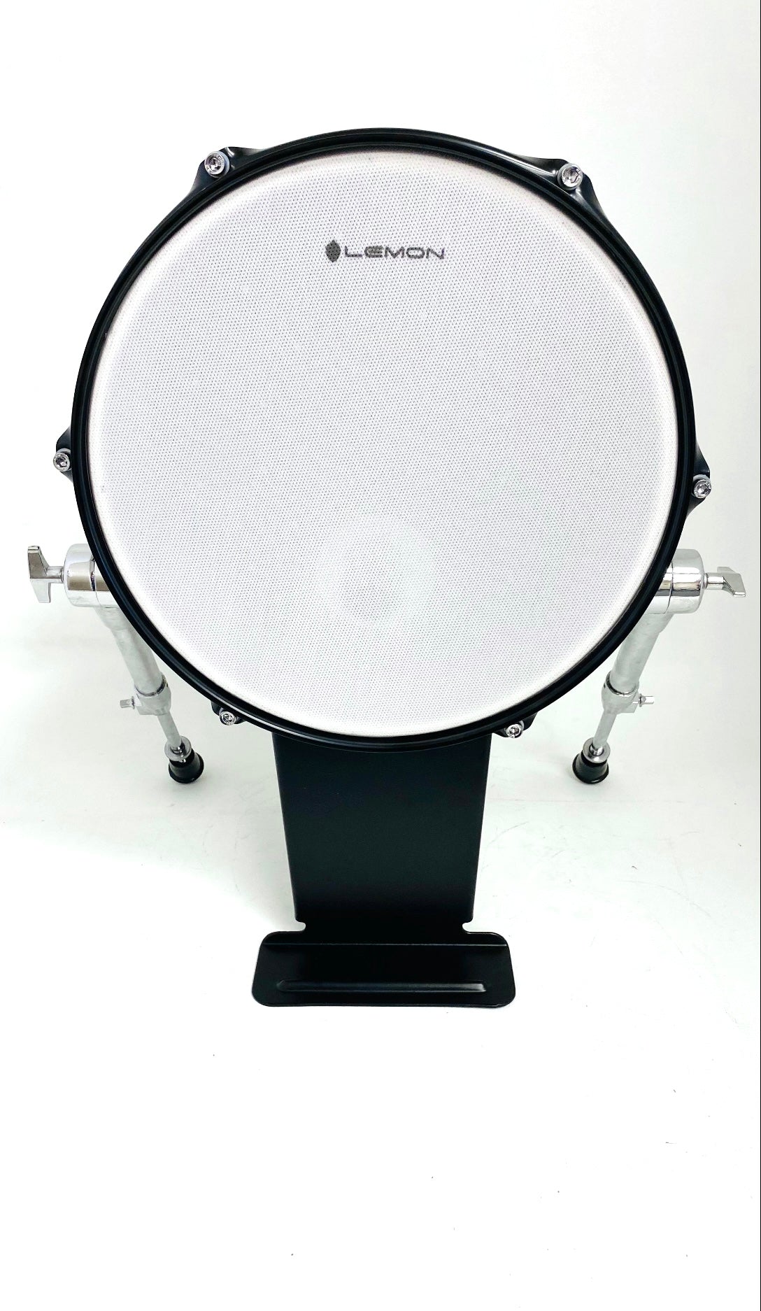 Lemon 12” Black Sparkle Bass Kick Drum for Roland and Alesis Kit