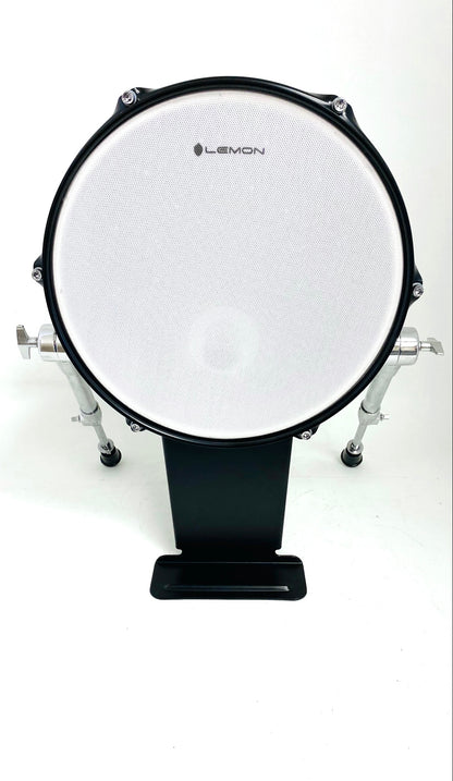 Lemon 12” Black Sparkle Bass Kick Drum for Roland and Alesis Kit