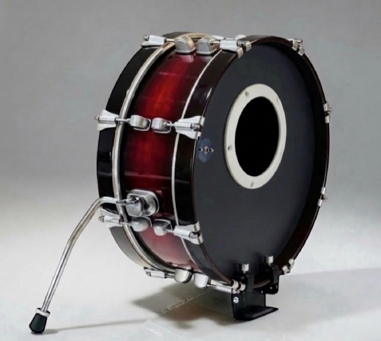 Dolby Dual Core Hybrid Shell Pack Red Fade Electronic Drum for Roland Alesis
