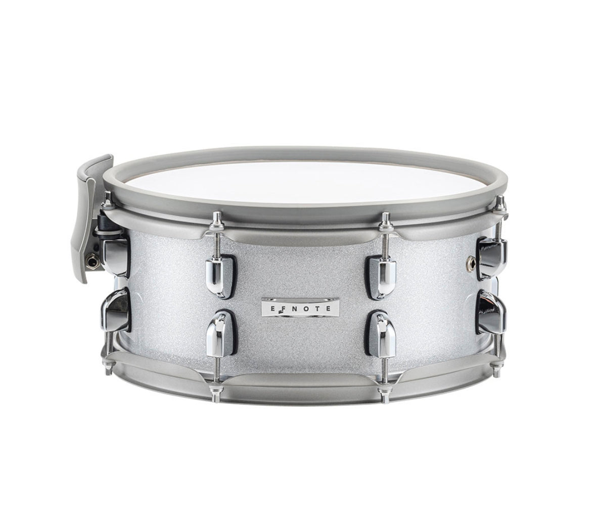 EFNOTE 12” 7-Sensor Snare Drum White Sparkle EFD-S1250-WS