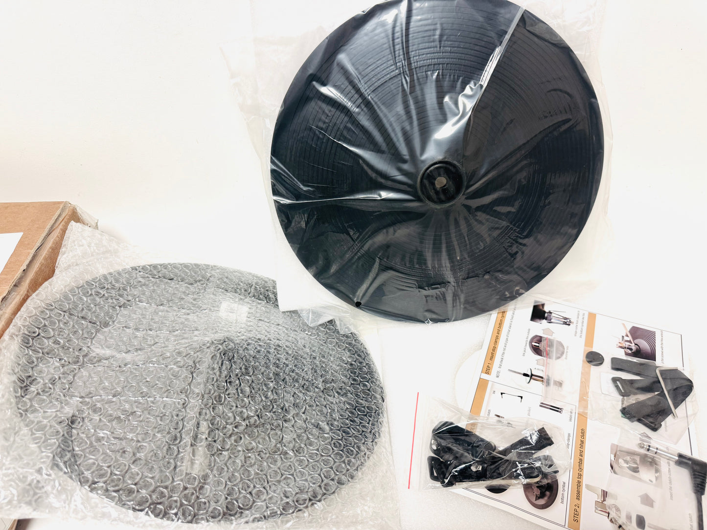 Lemon HHC14 14” Hi Hat Cymbals -**Read**for Roland Alesis Strike 2 Piece OPEN BOX