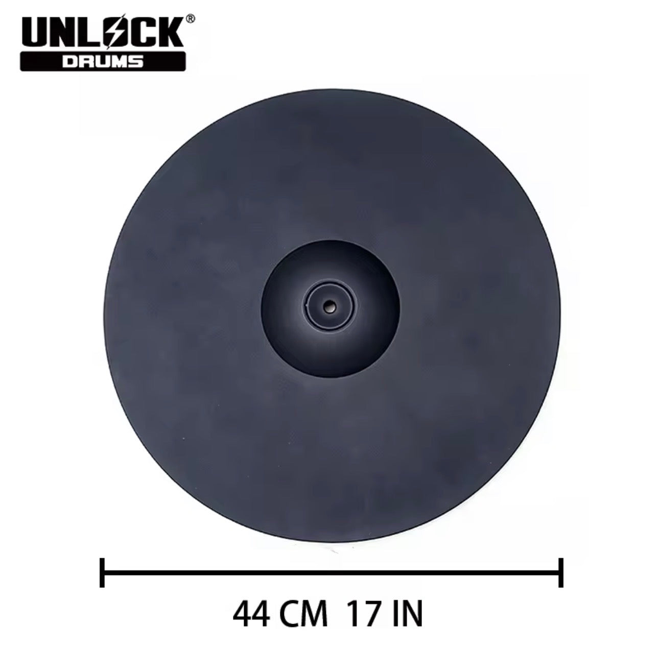 UNLOCK 17” 3 Zone Thin RIDE Cymbal for Roland Alesis Kit