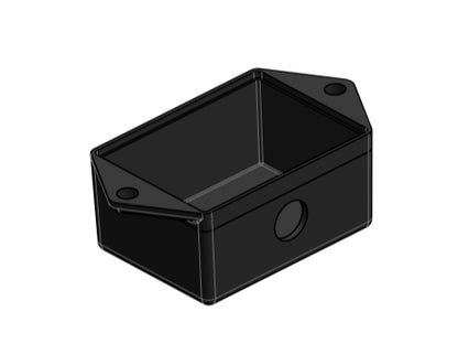 Trigger Jack Box Housing Enclosure for Electronic Cymbal Snare Tom Drum DIY