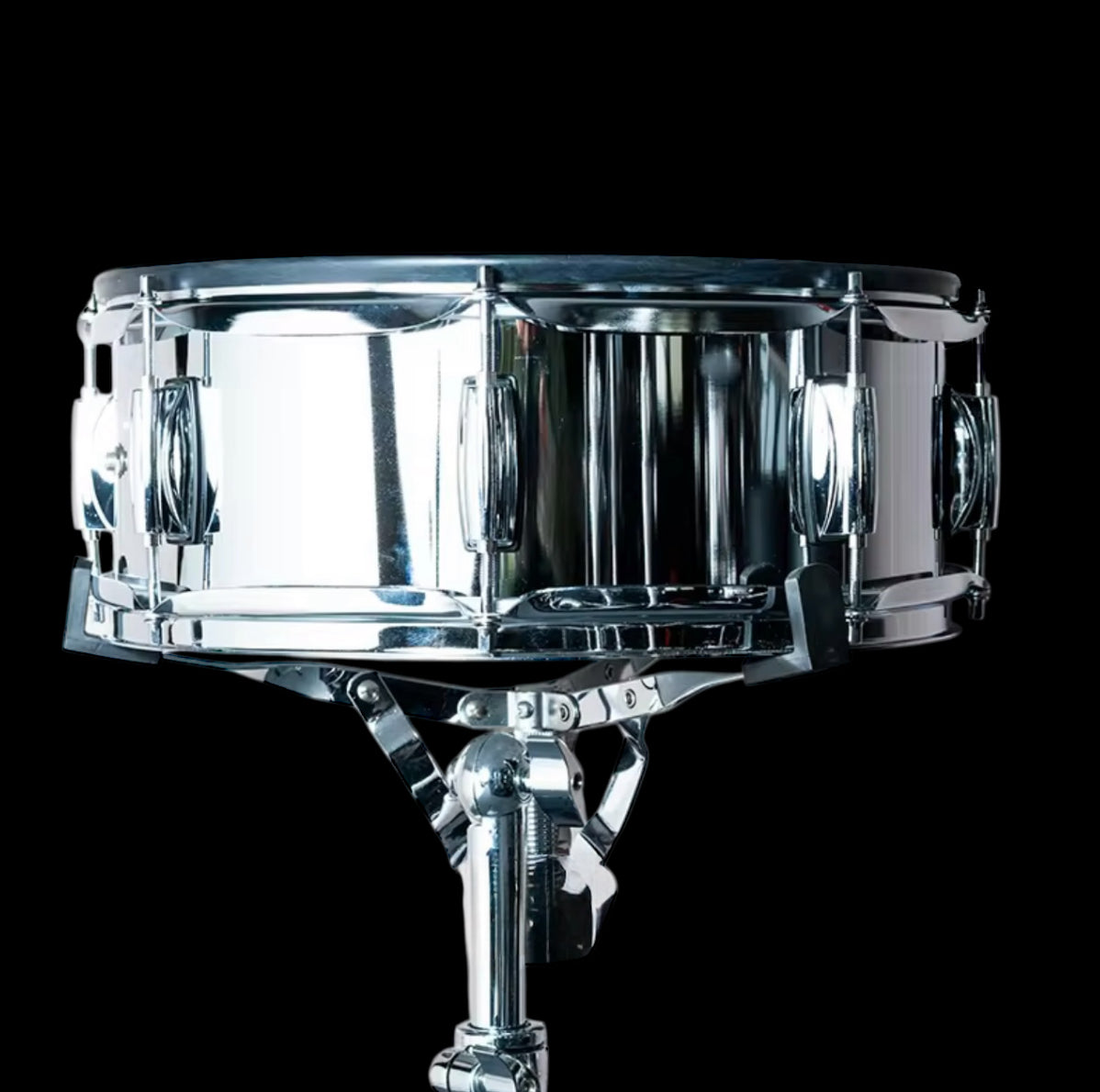 UNLOCK 14” X 5.5 Chrome Electronic Snare Drum Compatible Roland Alesis