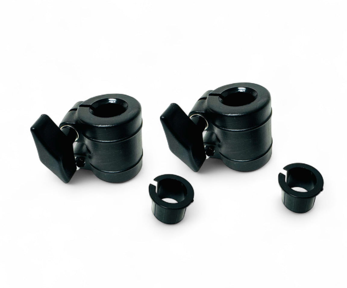 Pair of Top Mount Post Rack Clamp 3/4” Sleeve Cymbal Arm Mount  1.5” for Alesis Rack