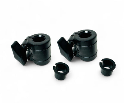 Pair of Top Mount Post Rack Clamp 3/4” Sleeve Cymbal Arm Mount  1.5” for Alesis Rack