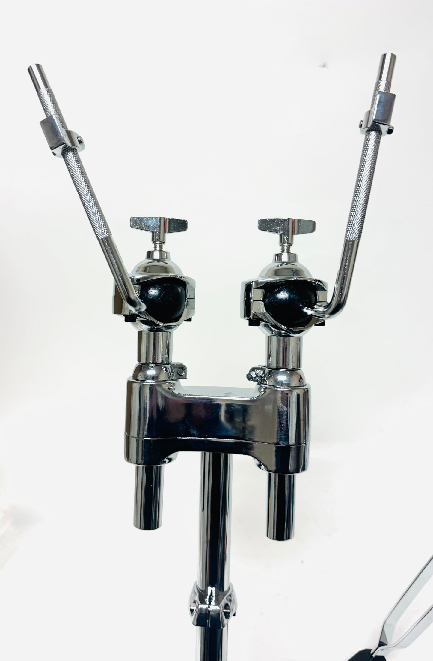 Double Tom Drum Arm Holder with Stand and Mounts