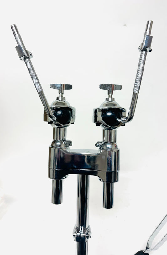 Double Tom Drum Arm Holder with Stand and Mounts