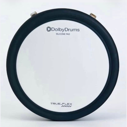 Dolby 12” Dual Core RED FADE Electronic Silicone SNARE for Roland Drum