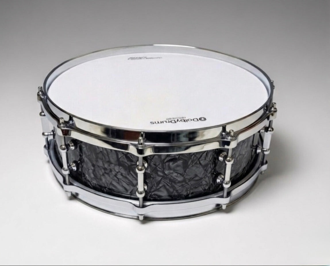Dolby 14” Electronic 6-trigger SNARE Dark Fracture for Roland Alesis Drum
