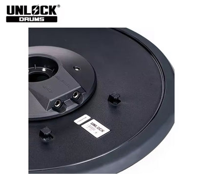 UNLOCK 14” 3 Zone Ride Crash Bell Cymbal for Roland Alesis Kit