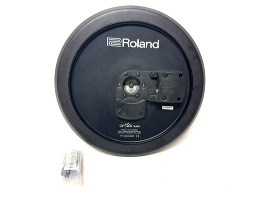 Roland CY-12C Black Back Cymbal with Anti Spin Mounting Hardware CY12 CY-12