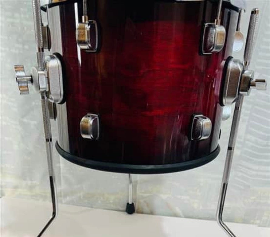 Dolby 12” x 9” Dual Core RED FADE Floor Tom for Electronic Roland Drum