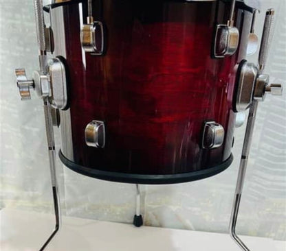 Dolby 12” x 9” Dual Core RED FADE Floor Tom for Electronic Roland Drum