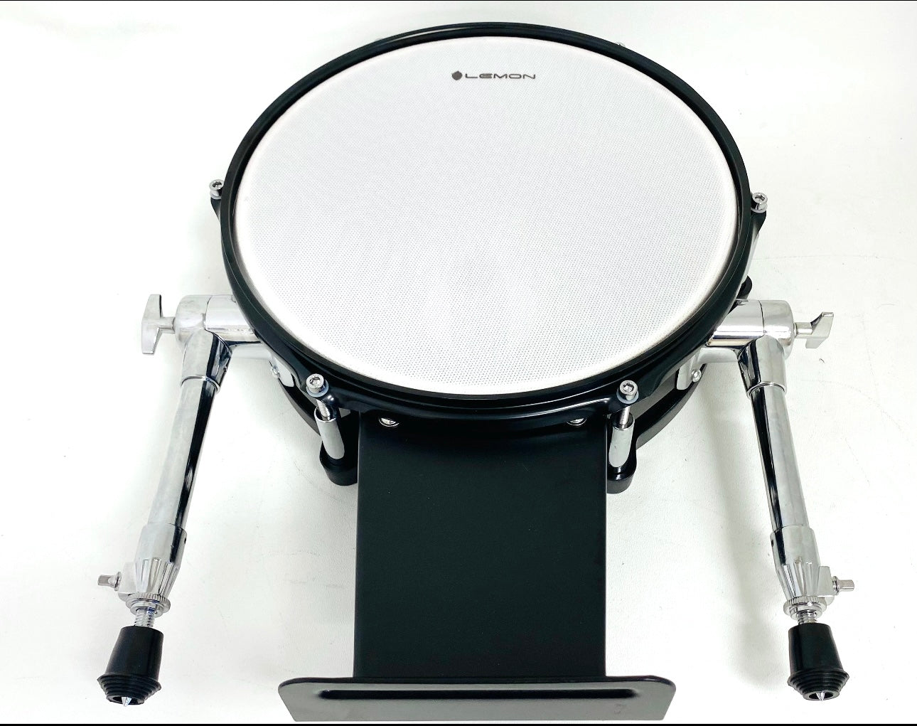 Lemon 12” Black Sparkle Bass Kick Drum for Roland and Alesis Kit