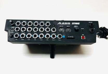 Alesis Strike *READ* Drum Module Brain with Cables and Mount Pla