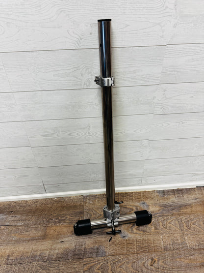 PDP Chrome Drum Rack T-Leg Clamp 1.5” Tubes T Leg
