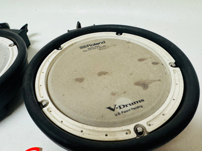 Set of 3 PDX-6A Mesh Drum Pads PDX6A **READ