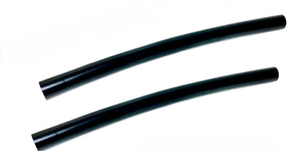 Set of 2 Roland 22” Curved Rack Tube Black 1.5” Diameter