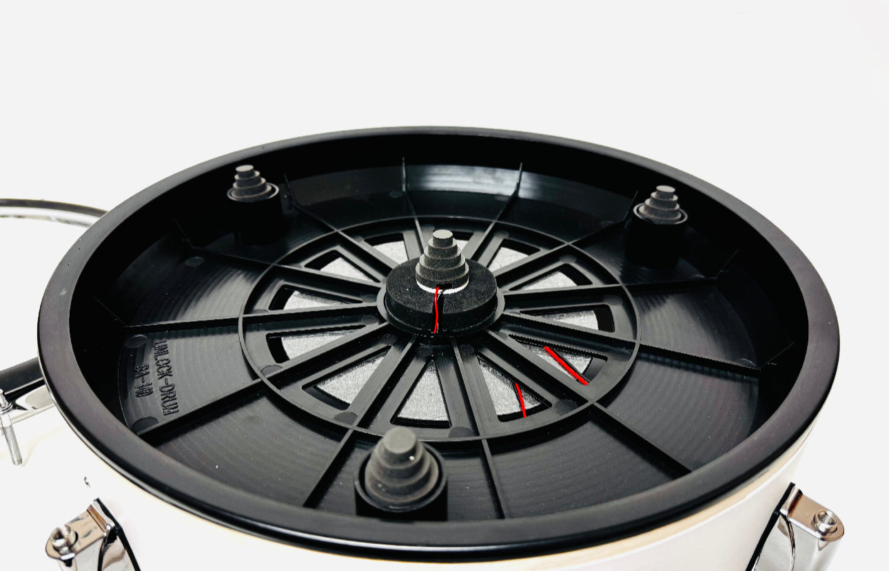 Lemon 14 x 5.5” CHROME Mesh Snare for Roland or Alesis Strike