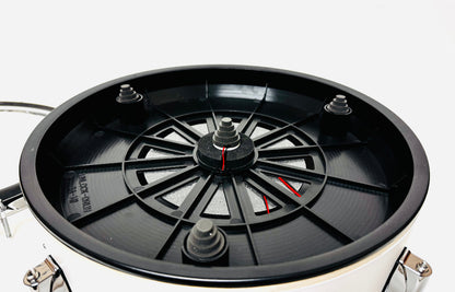 Lemon 14 x 5.5” CHROME Mesh Snare for Roland or Alesis Strike