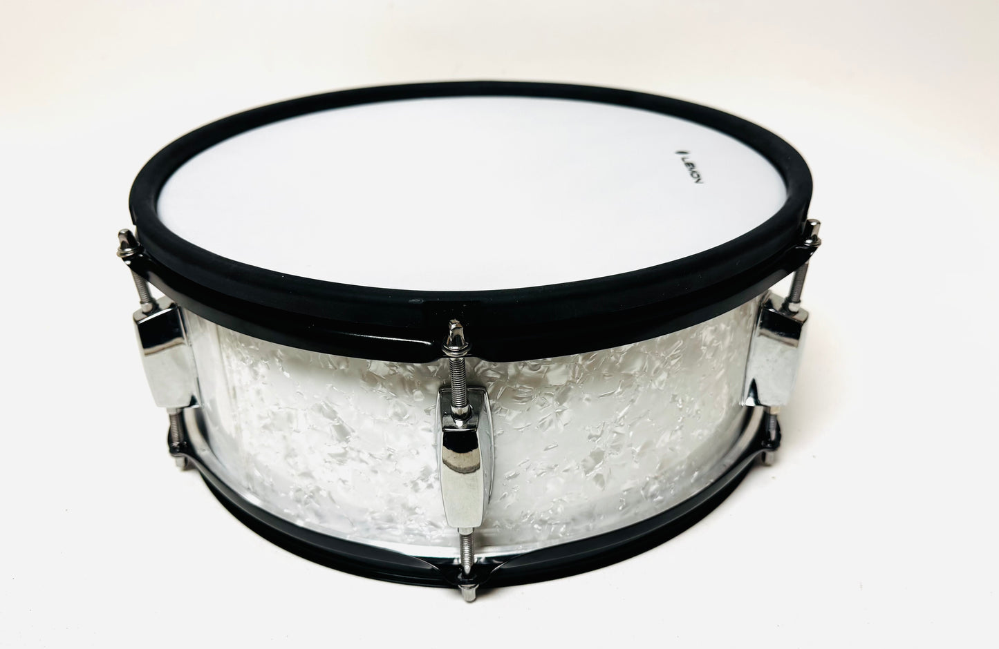 Lemon 13x5 White Diamond SNARE Drum for Roland Alesis Strike Strata Kit