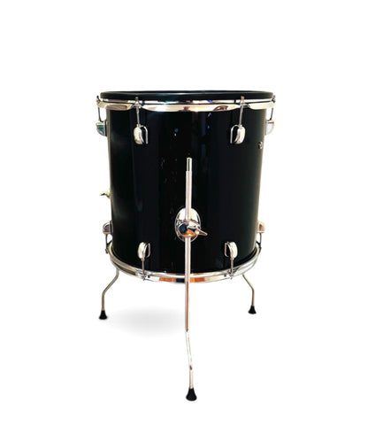 13 x 13” Floor Tom Electronic Full Shell Drum Black for Roland Alesis