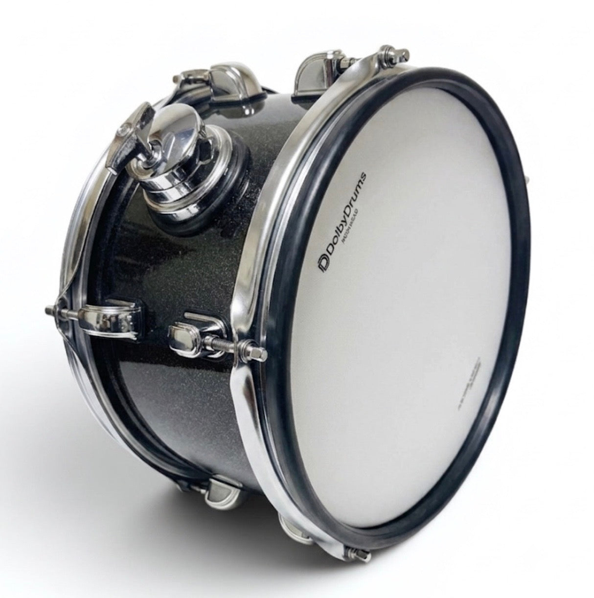 Dolby 12” Electronic Black Sparkle TOM w 6 Triggers for Roland Alesis Drum