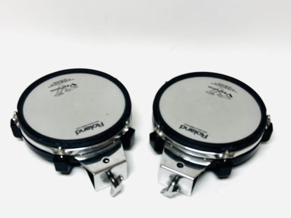 Pair of Roland PD-85 Mesh 8” Tom or Snare Pad PD85