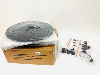 Lemon HHC14 14” Hi Hat Cymbals -**Read**for Roland Alesis Strike 2 Piece OPEN BOX