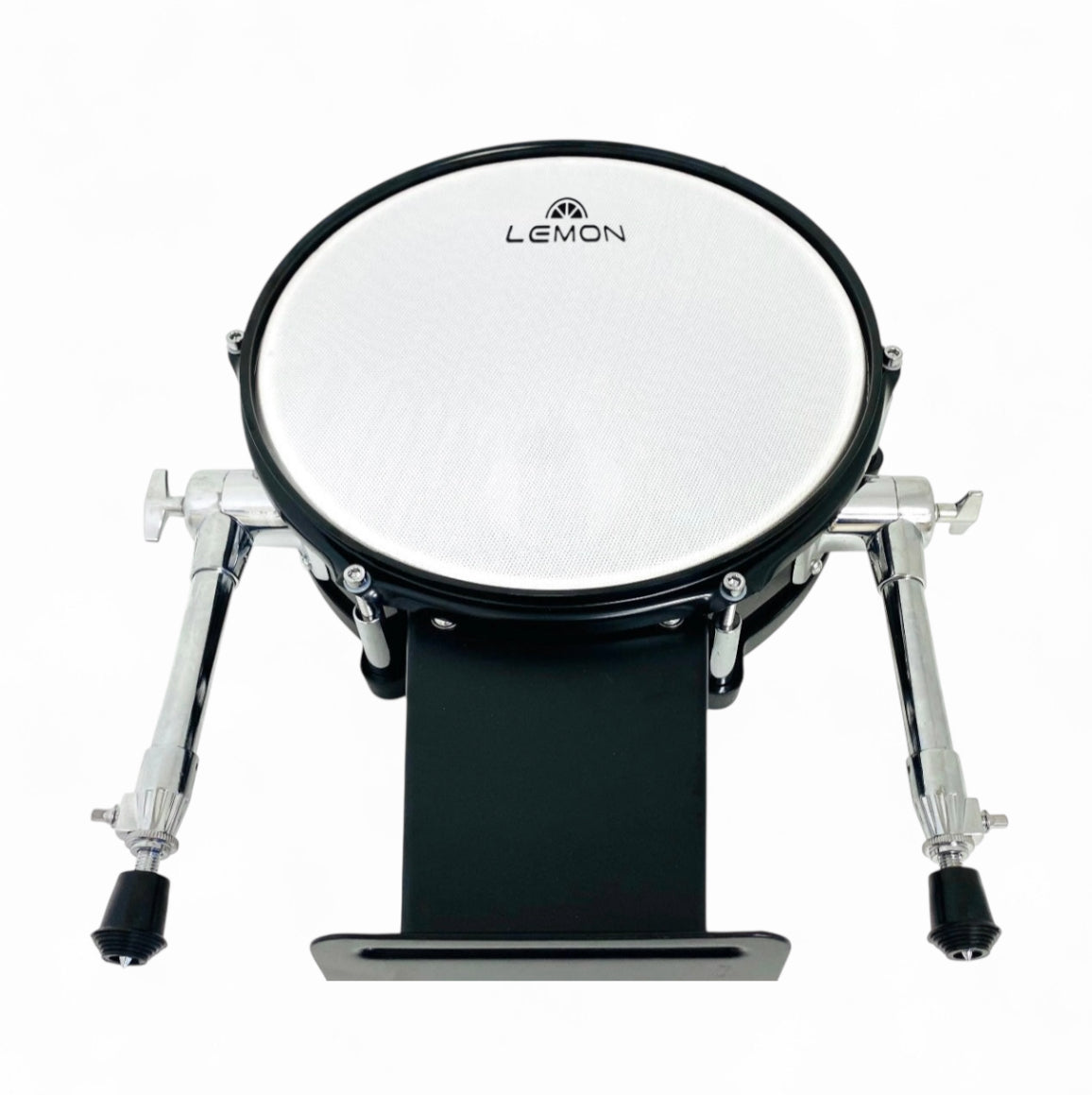 Lemon 12” Black Sparkle Bass Kick Drum for Roland and Alesis Kit