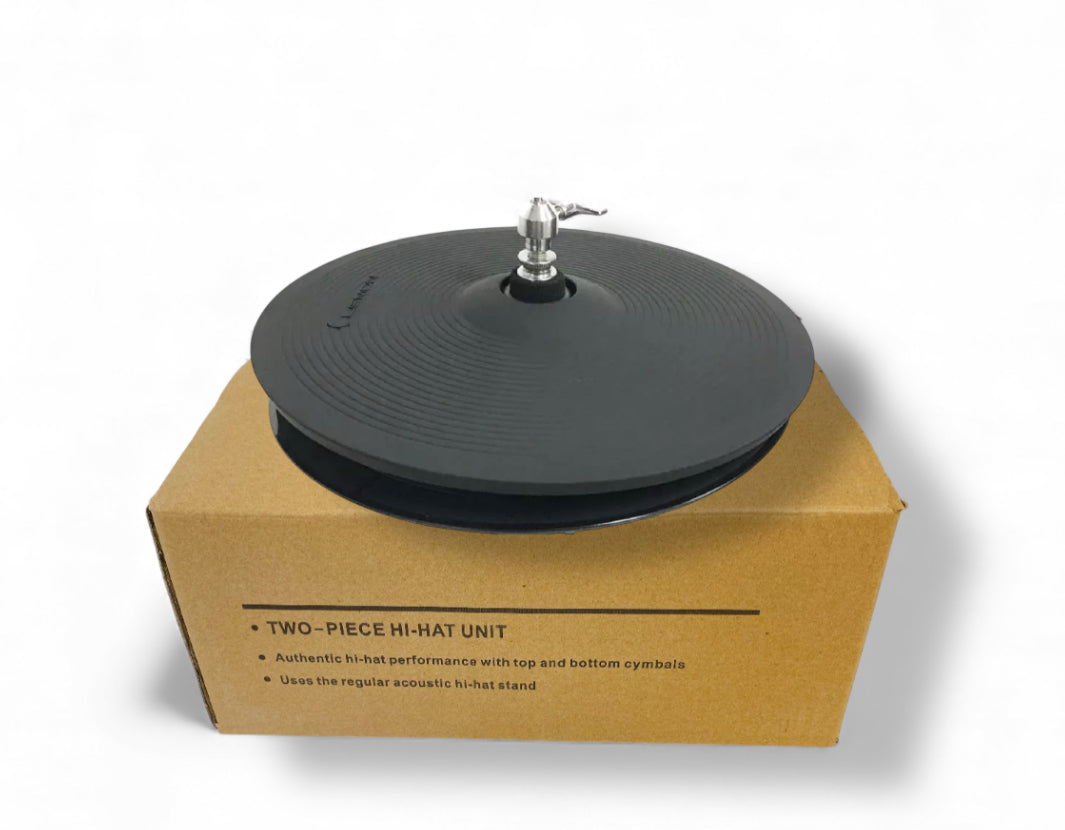 Lemon Cymbal Pack 12” Crash 13” Ride 2 Piece Hi Hat for Roland Alesis Kit