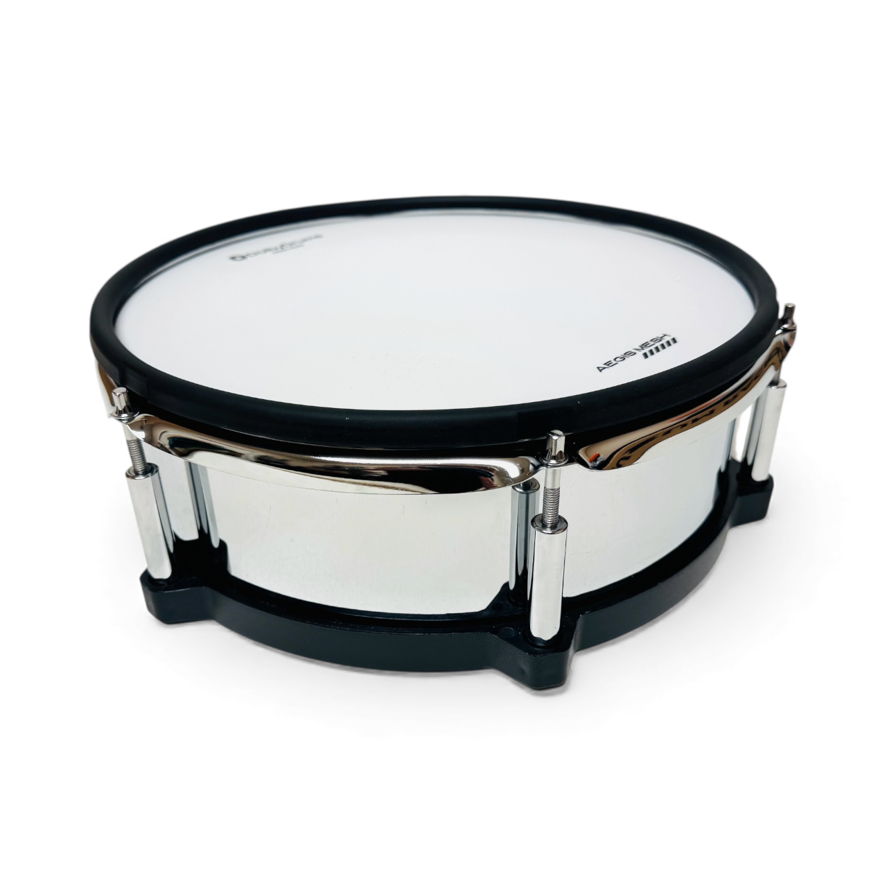 12” Chrome Metal Electronic SNARE w 6 Triggers M6 PRO for Roland Alesis Drum