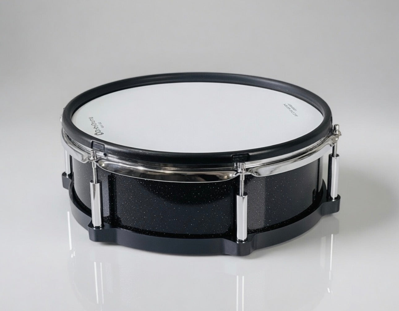 Dolby 12” Electronic Black Sparkle SNARE w 6 Triggers for Roland Alesis Drum HX
