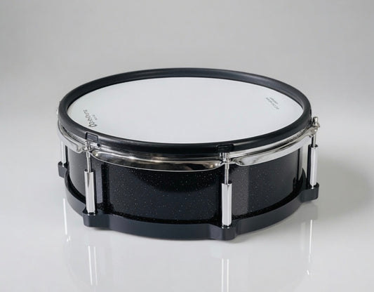Dolby 12” Electronic Black Sparkle SNARE w 6 Triggers for Roland Alesis Drum HX