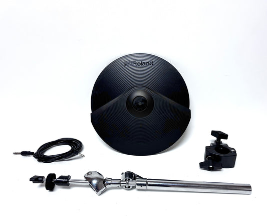 Roland CY-8 Crash Cymbal with Boom Ball Arm Clamp Cable